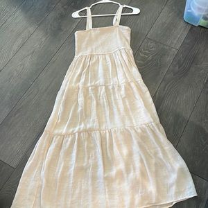 Flowy cream colored dress